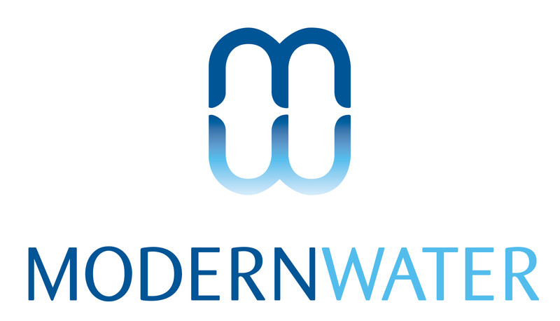 modern water logo